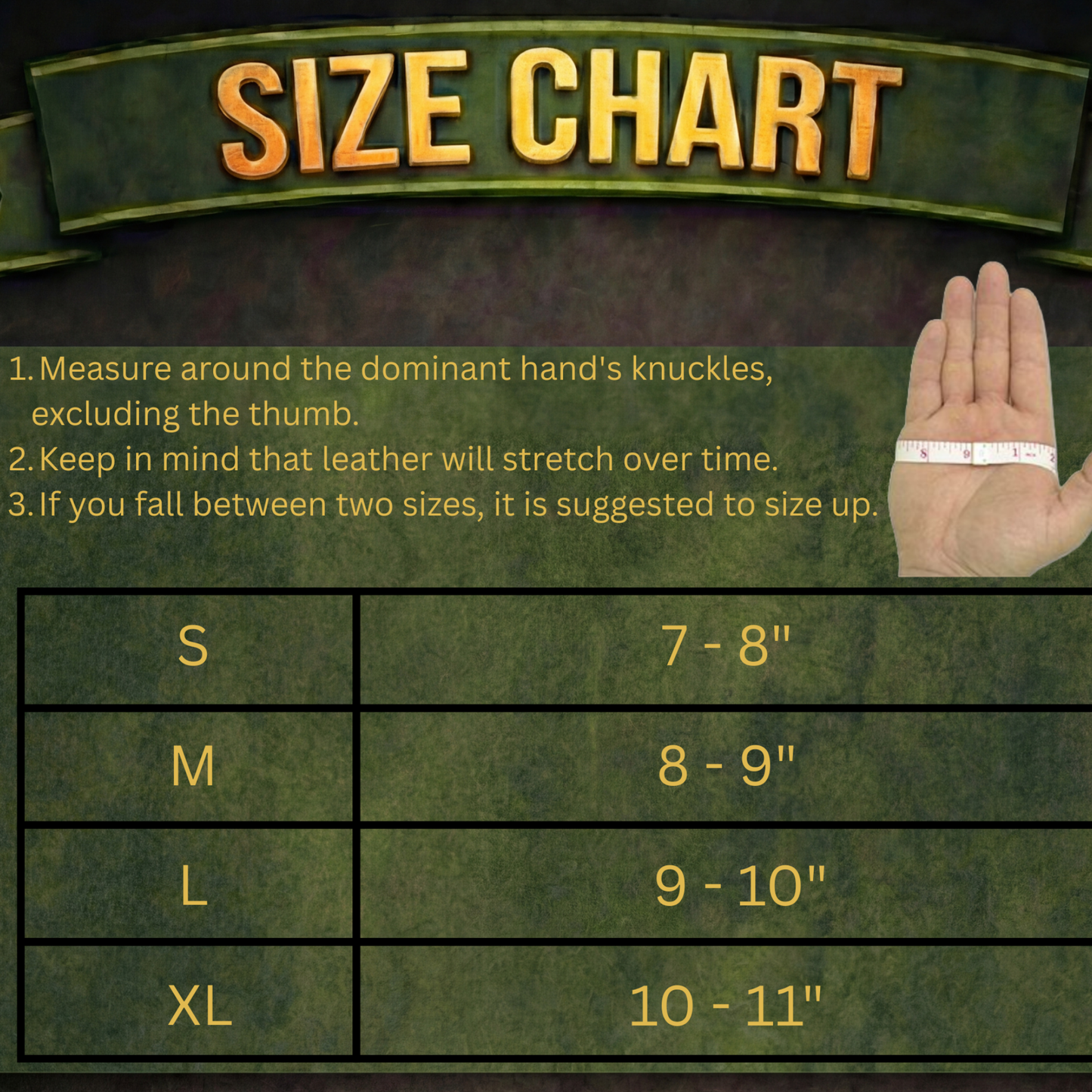 ALL | Size Chart