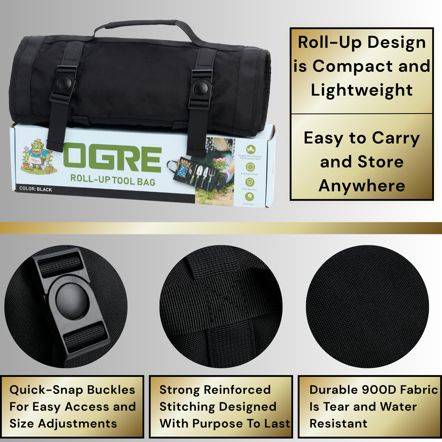 Black | Material Features