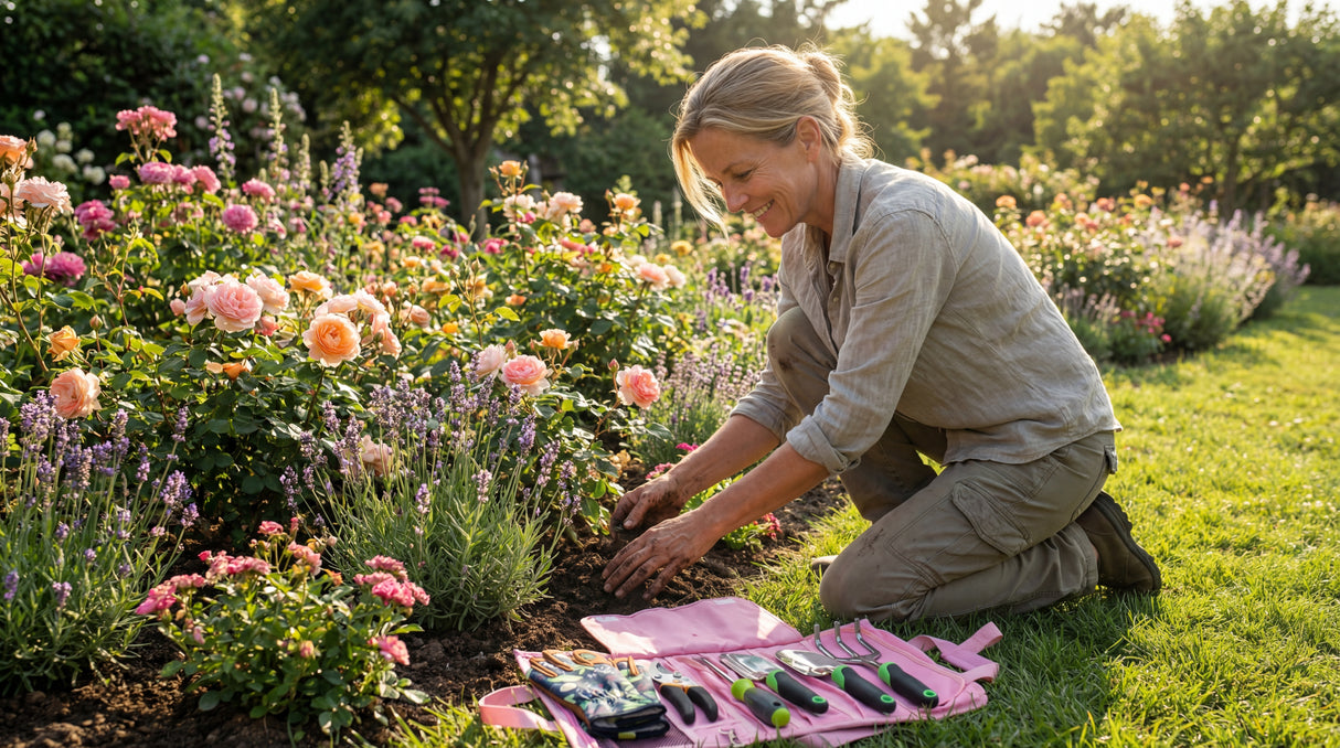 Pink | Lifestyle in garden