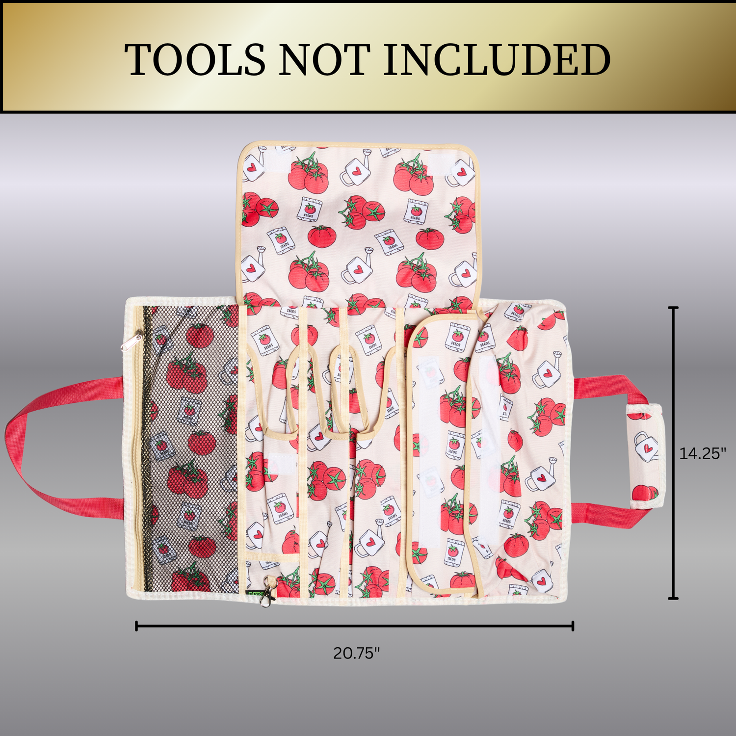 Tomato Print | Bag Dimensions